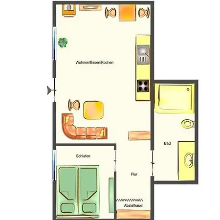 Apartman On The Backwaters, Luetow *